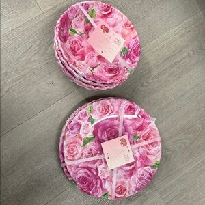 Paris Hilton Pink Rose Kitchen Linens